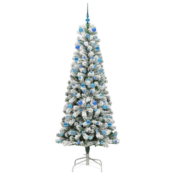 Árbol de Navidad artificial con ramas articuladas 210 cm M 4