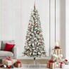 Árbol de Navidad artificial con ramas articuladas 240 cm 1
