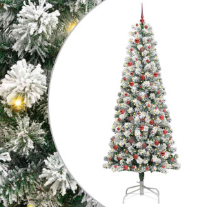 Árbol de Navidad artificial con ramas articuladas 240 cm H