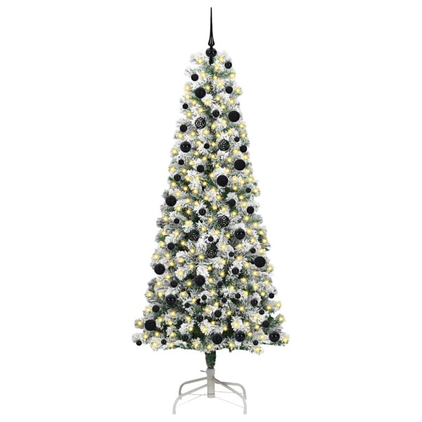 Árbol de Navidad artificial con ramas articuladas 240 cm M 3