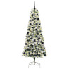 Árbol de Navidad artificial con ramas articuladas 240 cm 3