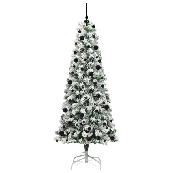 Árbol de Navidad artificial con ramas articuladas 240 cm M 4