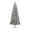 Árbol de Navidad artificial con ramas articuladas 240 cm 4