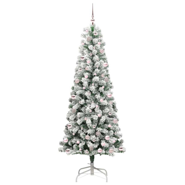 Árbol de Navidad artificial con ramas articuladas 240 cm M 4