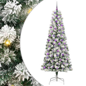 Árbol de Navidad artificial con ramas articuladas 240 cm H