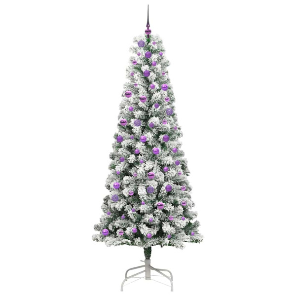 Árbol de Navidad artificial con ramas articuladas 240 cm M 4
