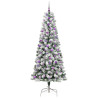 Árbol de Navidad artificial con ramas articuladas 240 cm 4