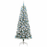 Árbol de Navidad artificial con ramas articuladas 240 cm 4
