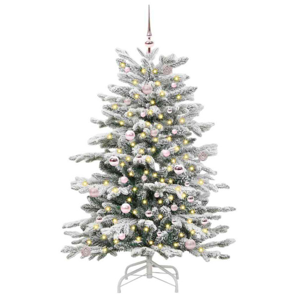 Árbol de Navidad artificial con ramas articuladas 150 cm M 2