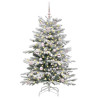 Árbol de Navidad artificial con ramas articuladas 150 cm 2