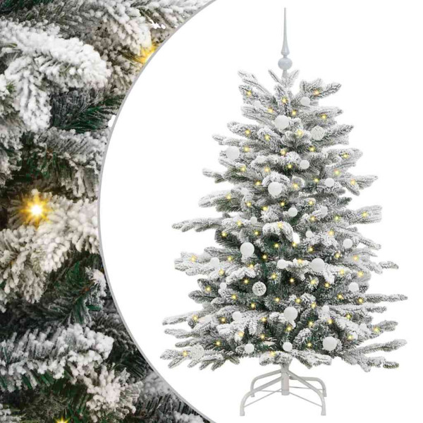 Árbol de Navidad artificial con ramas articuladas 150 cm M 2