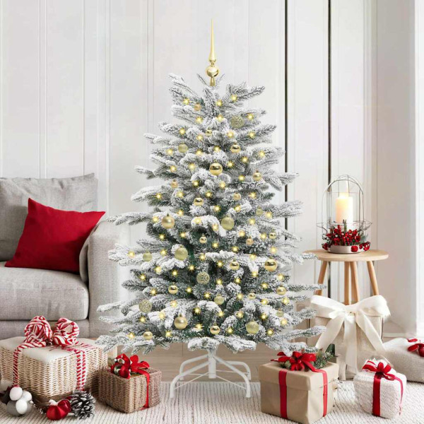 Árbol de Navidad artificial con ramas articuladas 150 cm D