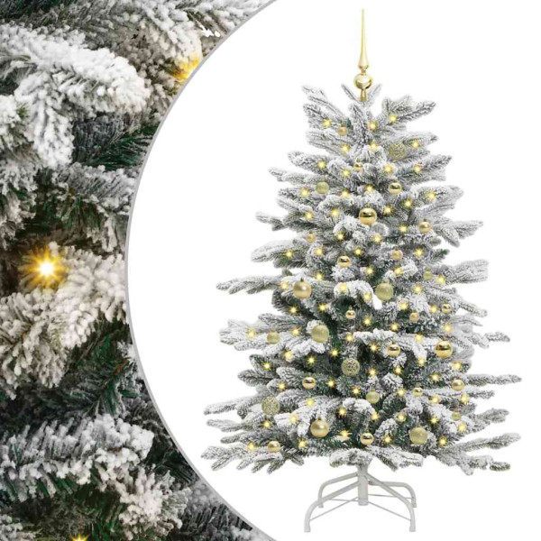 Árbol de Navidad artificial con ramas articuladas 150 cm M 2