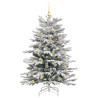 Árbol de Navidad artificial con ramas articuladas 150 cm 4