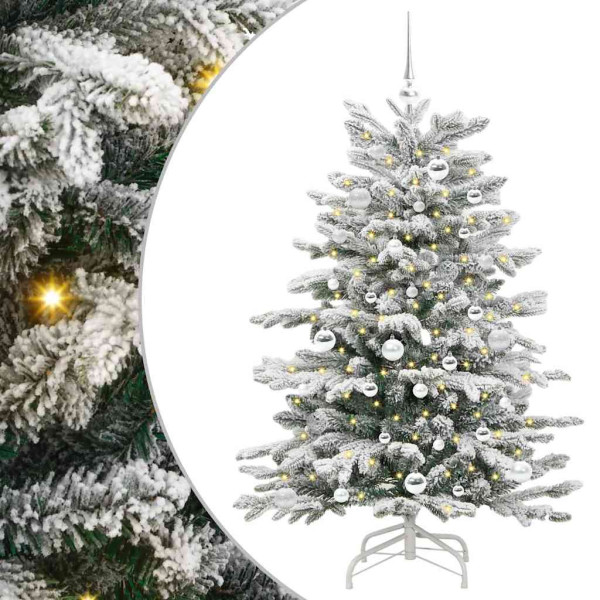 Árbol de Navidad artificial con ramas articuladas 150 cm M 2