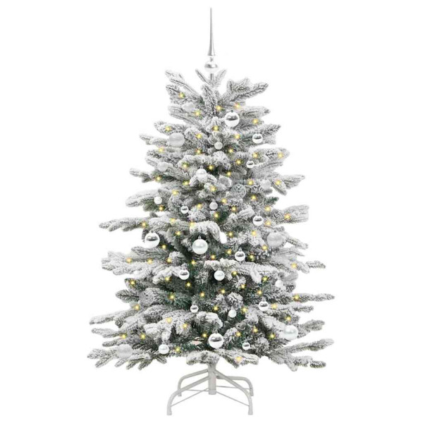 Árbol de Navidad artificial con ramas articuladas 150 cm M 3