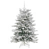 Árbol de Navidad artificial con ramas articuladas 150 cm 4