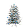 Árbol de Navidad artificial con ramas articuladas 150 cm 4
