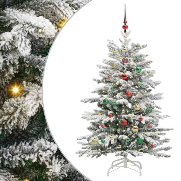 Árbol de Navidad artificial con ramas articuladas 150 cm M 2
