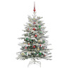 Árbol de Navidad artificial con ramas articuladas 150 cm 3