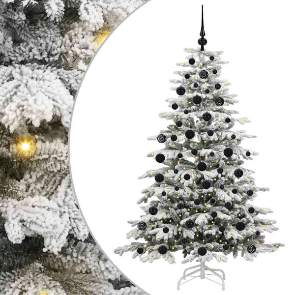 Árbol de Navidad artificial con ramas articuladas 180 cm M 2