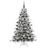 Árbol de Navidad artificial con ramas articuladas 180 cm 4