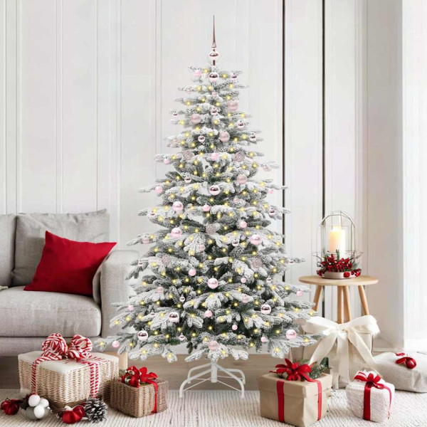 Árbol de Navidad artificial con ramas articuladas 180 cm D