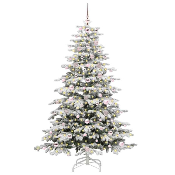 Árbol de Navidad artificial con ramas articuladas 180 cm M 3
