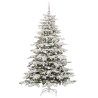 Árbol de Navidad artificial con ramas articuladas 180 cm 3