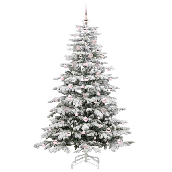 Árbol de Navidad artificial con ramas articuladas 180 cm M 4