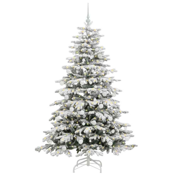 Árbol de Navidad artificial con ramas articuladas 180 cm M 3