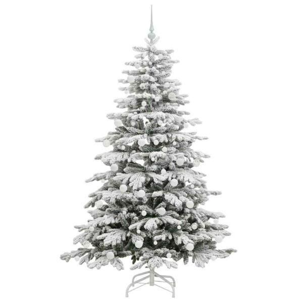Árbol de Navidad artificial con ramas articuladas 180 cm M 4