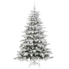 Árbol de Navidad artificial con ramas articuladas 180 cm 4