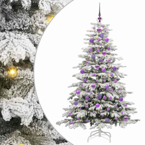 Árbol de Navidad artificial con ramas articuladas 180 cm H