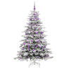Árbol de Navidad artificial con ramas articuladas 180 cm 4