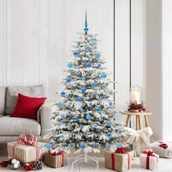 Árbol de Navidad artificial con ramas articuladas 180 cm D