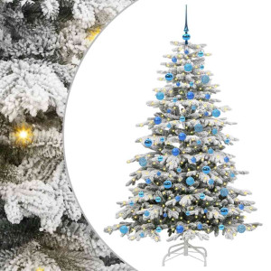 Árbol de Navidad artificial con ramas articuladas 180 cm H