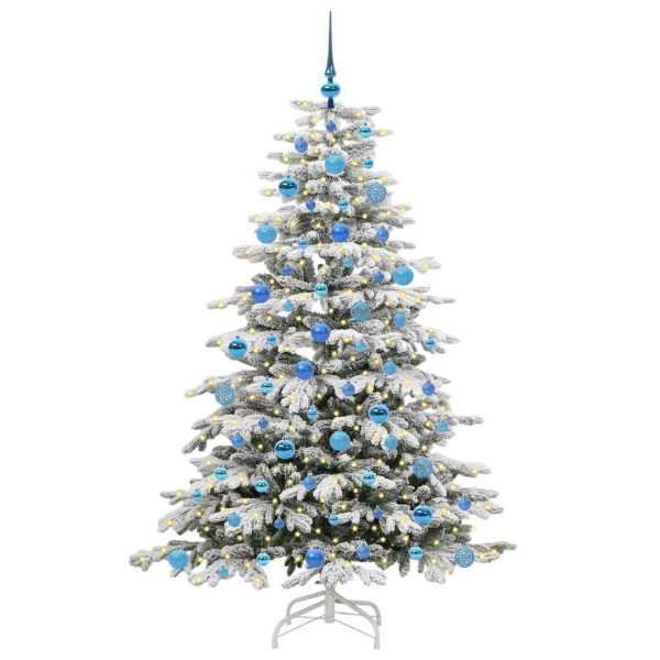 Árbol de Navidad artificial con ramas articuladas 180 cm M 3