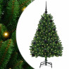 Árbol de Navidad artificial Verde 120 cm PVC y Metal 2