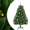 Árbol de Navidad artificial Verde 120 cm PVC y Metal 2