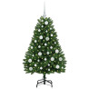 Árbol de Navidad artificial Verde 120 cm PVC y Metal 3