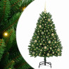 Árbol de Navidad artificial Verde 120 cm PVC y Metal 2