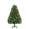 Árbol de Navidad artificial Verde 120 cm PVC y Metal 3