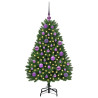 Árbol de Navidad artificial Verde 120 cm PVC y Metal 3