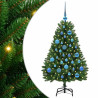 Árbol de Navidad artificial Verde 120 cm PVC y Metal 2