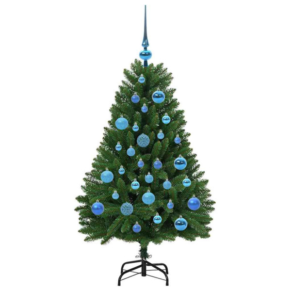 Árbol de Navidad artificial Verde 120 cm PVC y Metal M 4