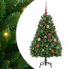 Árbol de Navidad artificial Verde 120 cm PVC y Metal 2