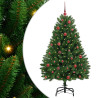 Árbol de Navidad artificial Verde 150 cm PVC y Metal 2