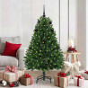 Árbol de Navidad artificial Verde 150 cm PVC y Metal 1