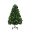 Árbol de Navidad artificial Verde 150 cm PVC y Metal 3
